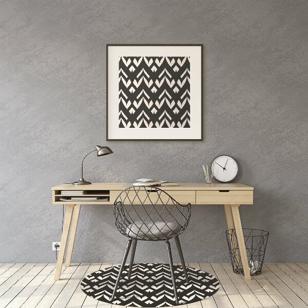 Office chair floor protector Scandinavian theme