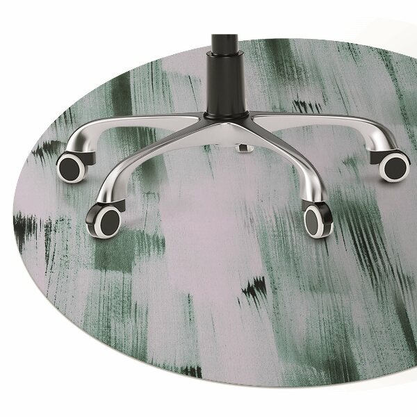 Chair mat floor panels protector Daubs brush