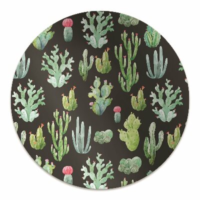 Chair mat floor panels protector The tiny cacti