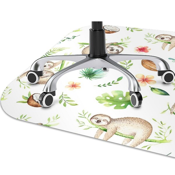 Office chair mat sloths