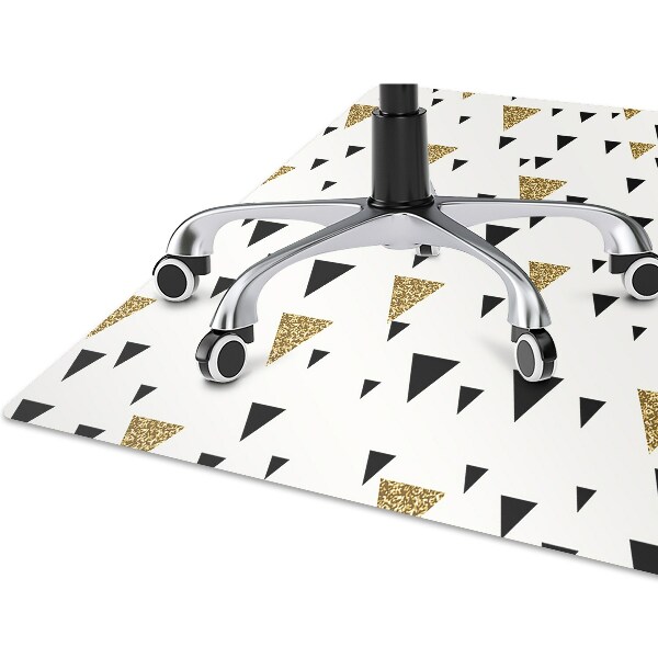 Office chair mat Triangle
