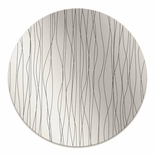 Chair mat floor panels protector chaotic lines