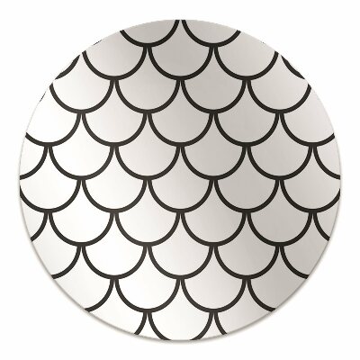 Office chair mat Fish scale pattern