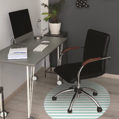 Office chair mat Minimalist lines