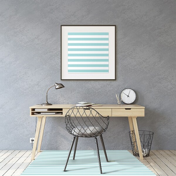 Office chair mat Minimalist lines