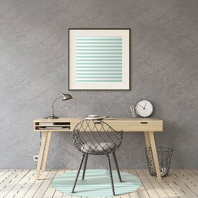 Office chair mat Minimalist lines