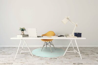 Office chair mat Minimalist lines