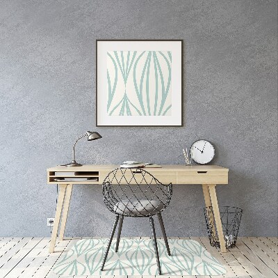 Chair mat geometric Art