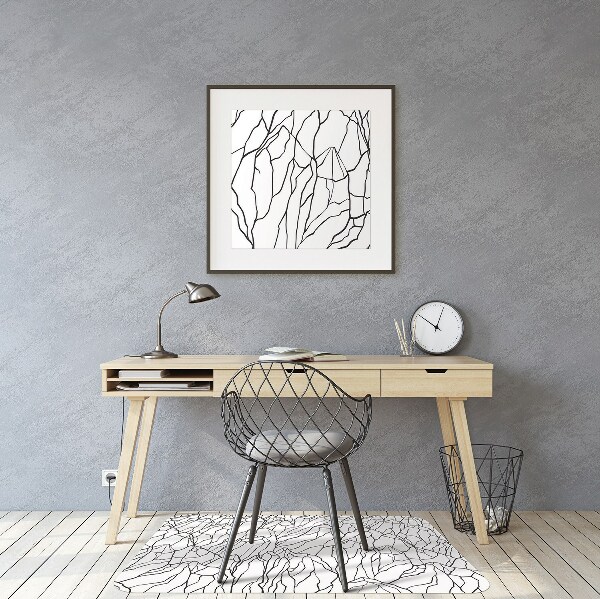 Office chair floor protector sketch top