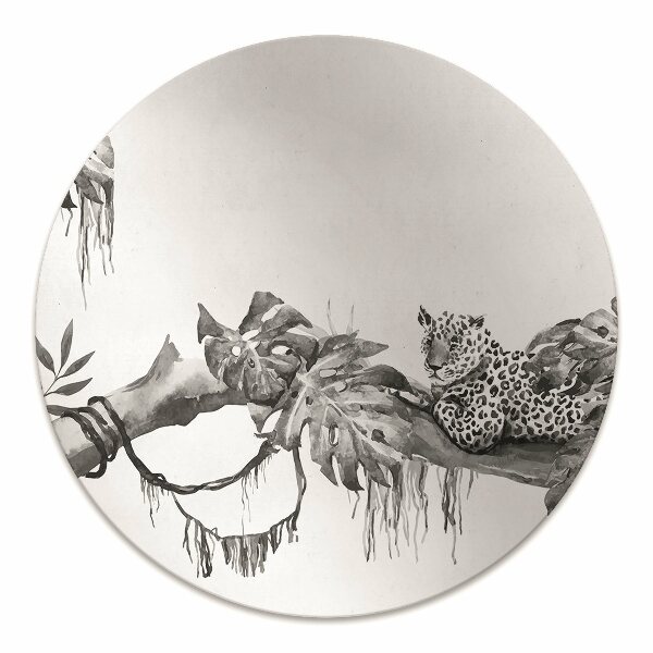 Office chair mat Cheetahs on a branch