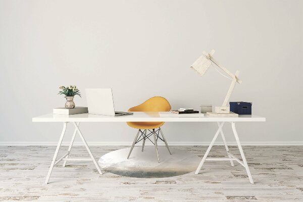 Desk chair mat Fuji Landscape