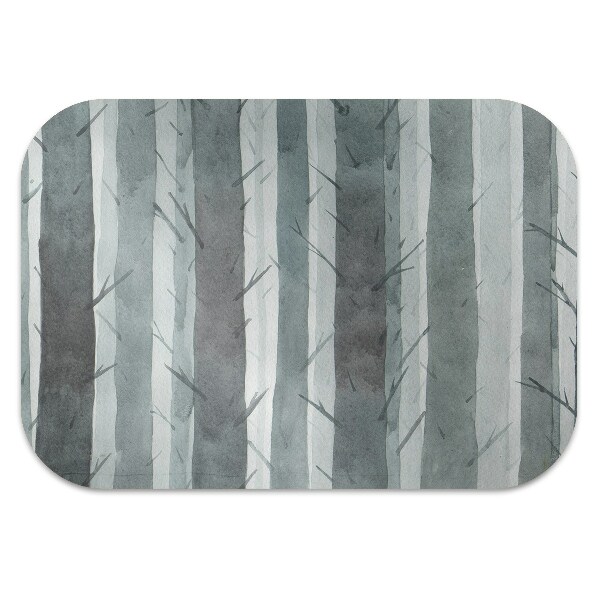 Desk chair mat Stripes pattern 3D