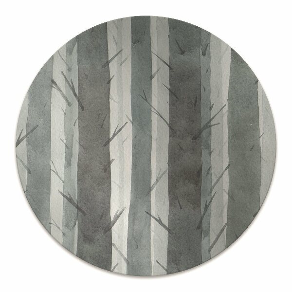 Desk chair mat Stripes pattern 3D
