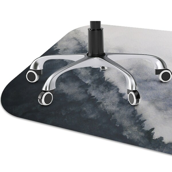 Office chair floor protector mountain landscape