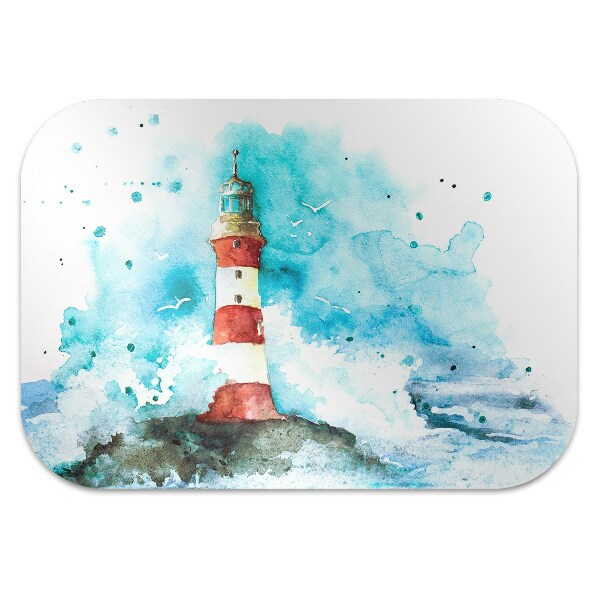 Office chair mat Lighthouse