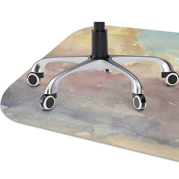 Office chair mat Cloudy sky