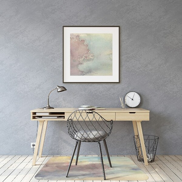 Office chair mat Cloudy sky