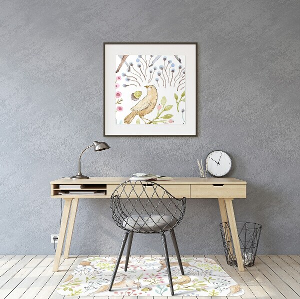 Office chair mat Wild animals