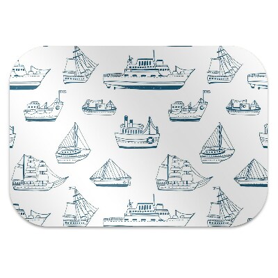 Office chair mat blue ships