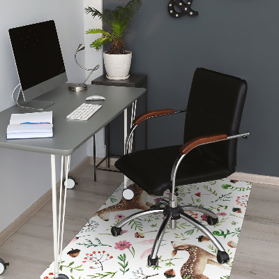 Office chair mat Doe