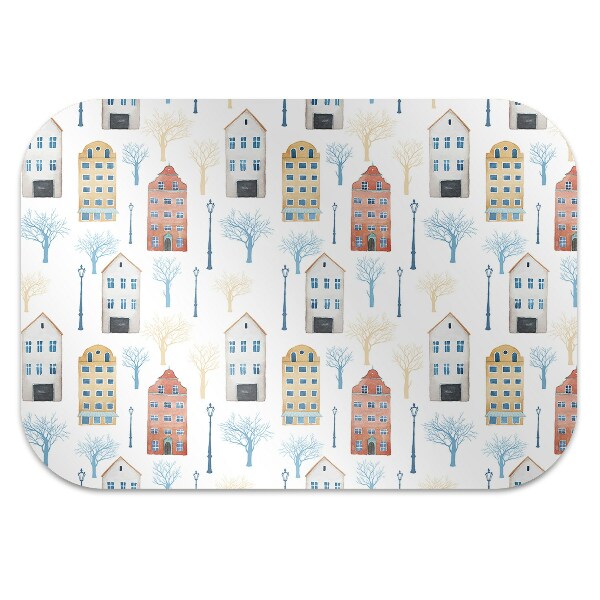 Office chair mat buildings