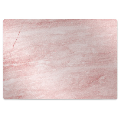 Office chair mat pink texture