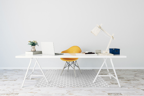 Desk chair mat Honeycomb
