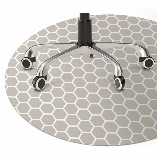 Desk chair mat Honeycomb