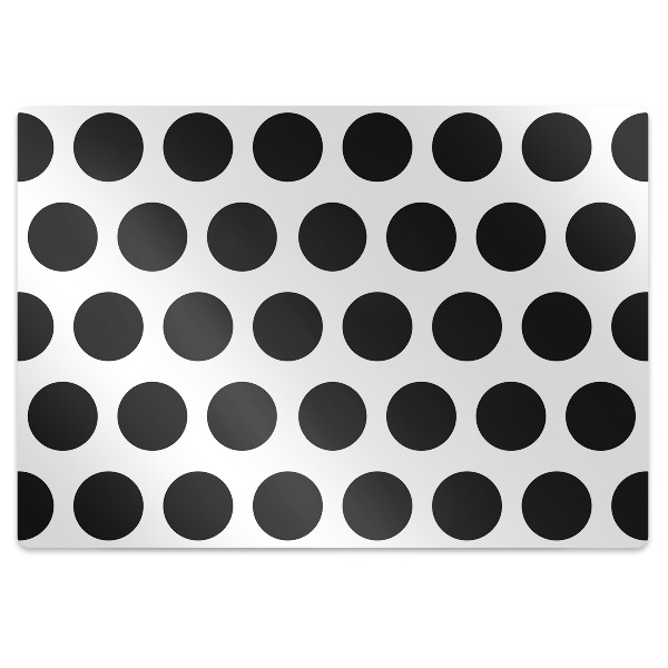 Office chair floor protector Pattern dots