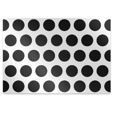 Office chair floor protector Pattern dots