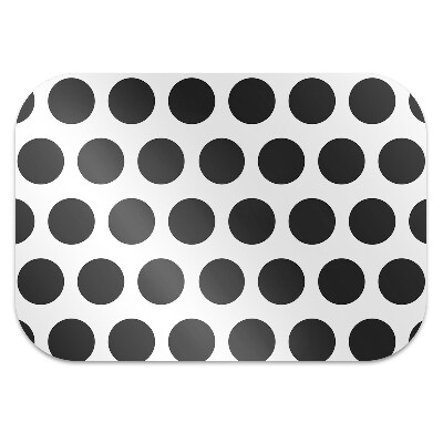 Office chair floor protector Pattern dots