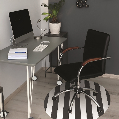 Computer chair mat Striped pattern