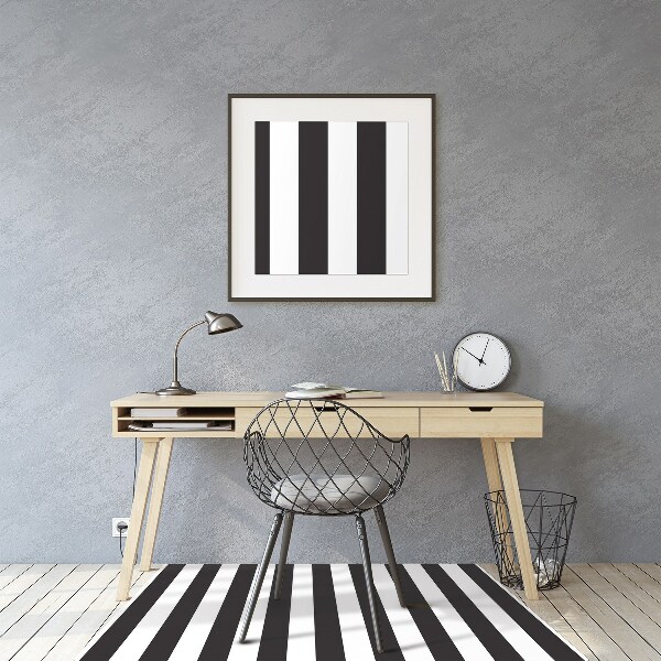 Computer chair mat Striped pattern