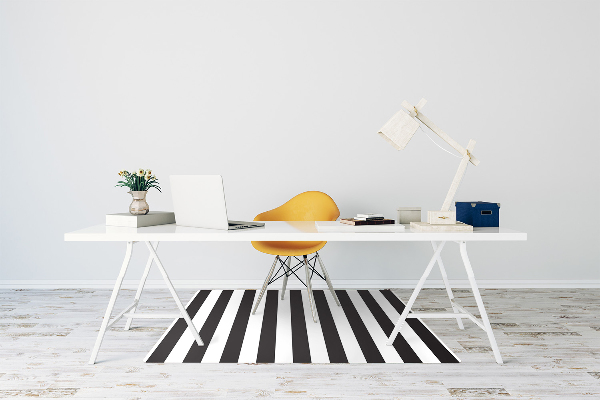 Computer chair mat Striped pattern