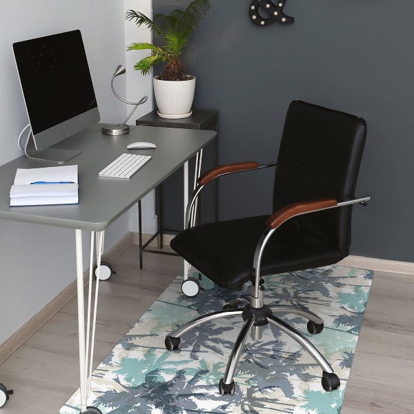 Desk chair mat image spots