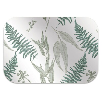 Office chair mat Fern