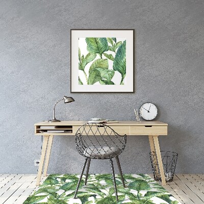 Chair mat floor panels protector banana leaves