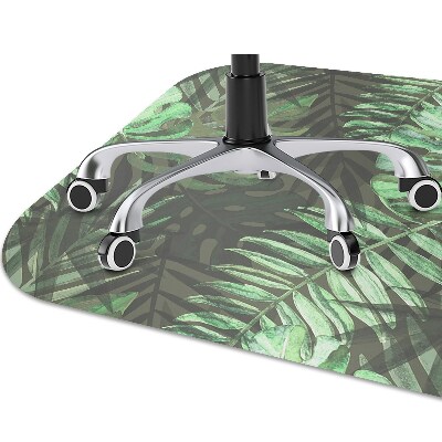 Chair mat Tropical Monstera