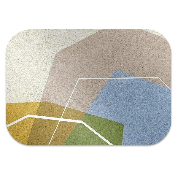 Chair mat Geometric figures