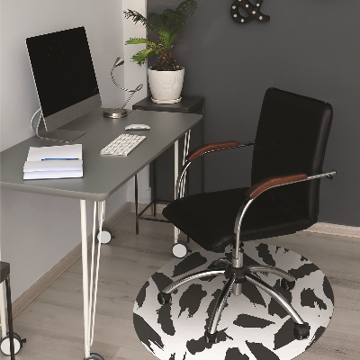 Computer chair mat minimalist design