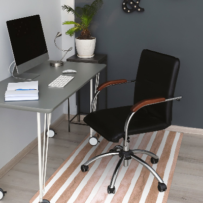 Desk chair mat brown Belts