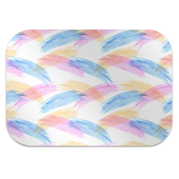 Office chair mat Daubs brush