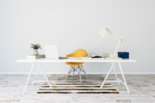 Office chair mat lines