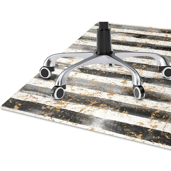 Office chair mat lines