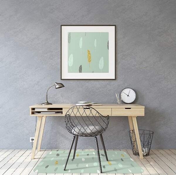 Office chair mat Scandinavian design