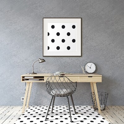 Office chair mat dots