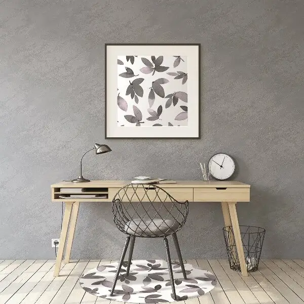 Computer chair mat Leaves of the trees