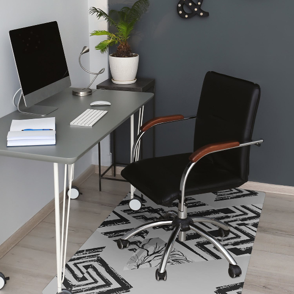 Office chair mat Threesome