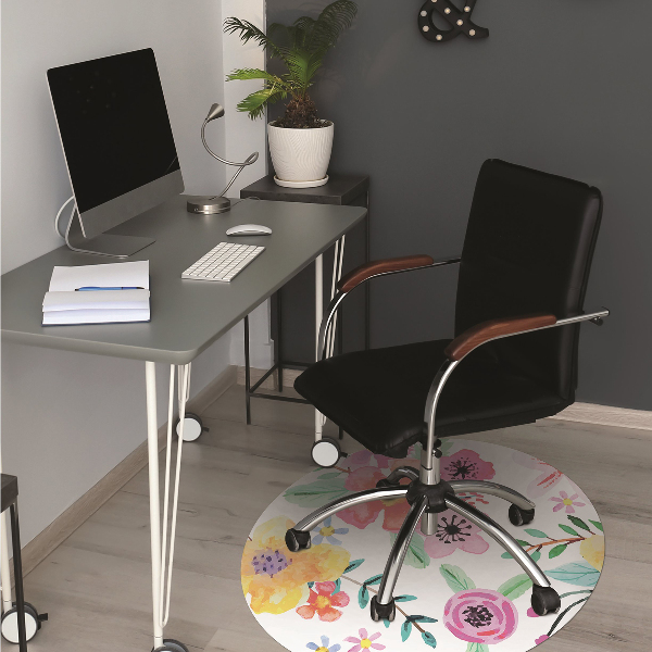 Office chair floor protector Magic Garden