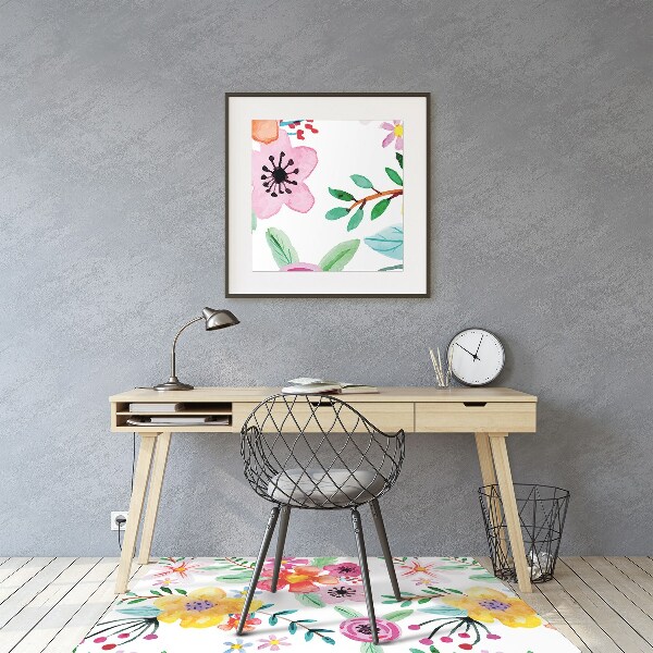 Office chair floor protector Magic Garden